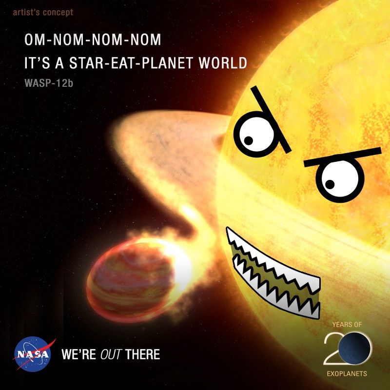 It's a Star-Eat-Planet World