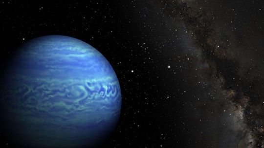 Cold and Close Celestial Orb (Artist's Concept)