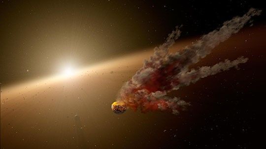 Building Planets Through Collisions (Artist's Concept)