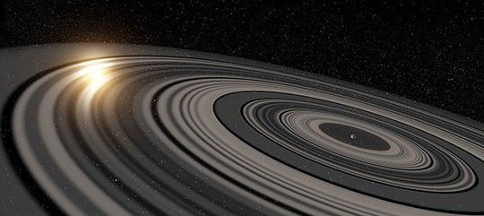J1407b: Super-Saturn