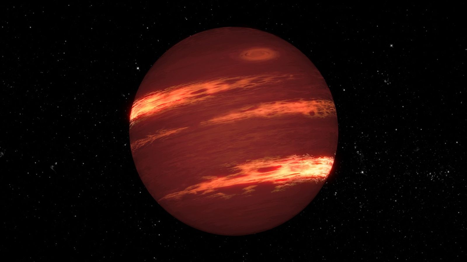 Illustration of brown dwarf