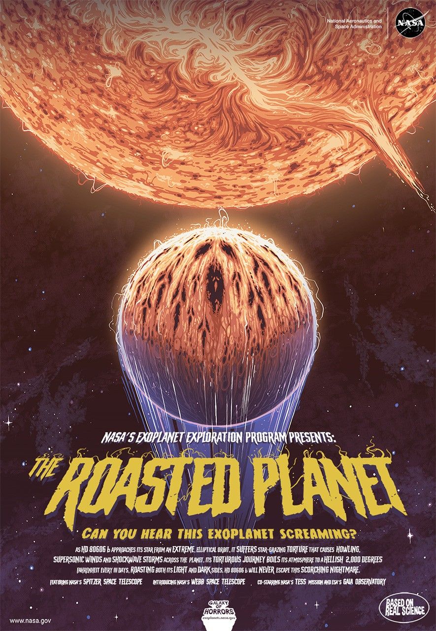 The Roasted Planet Poster - NASA Science