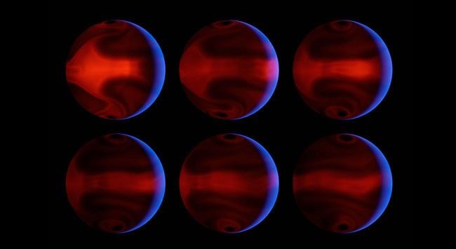 Severe Exoplanetary Storm