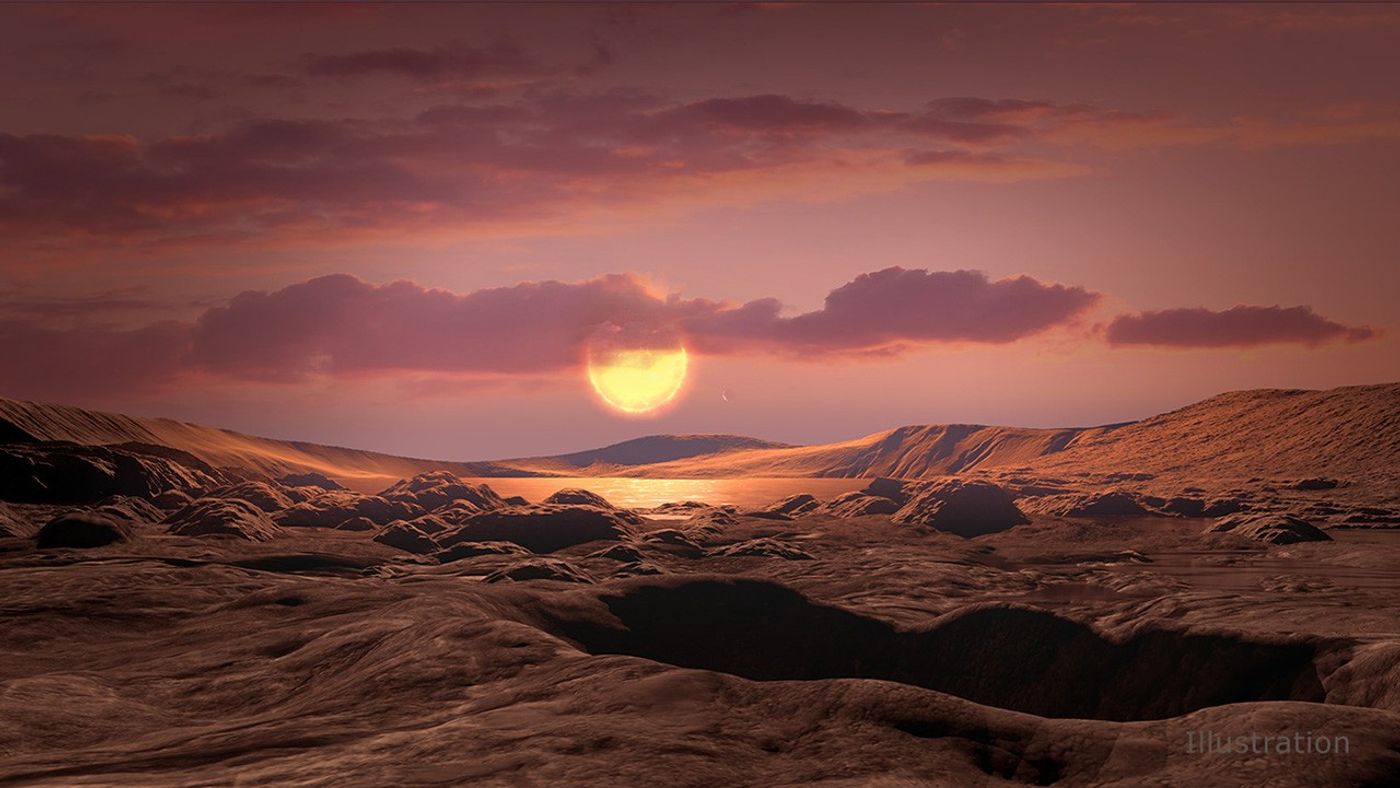 artist's concept of Kepler-1649c surface