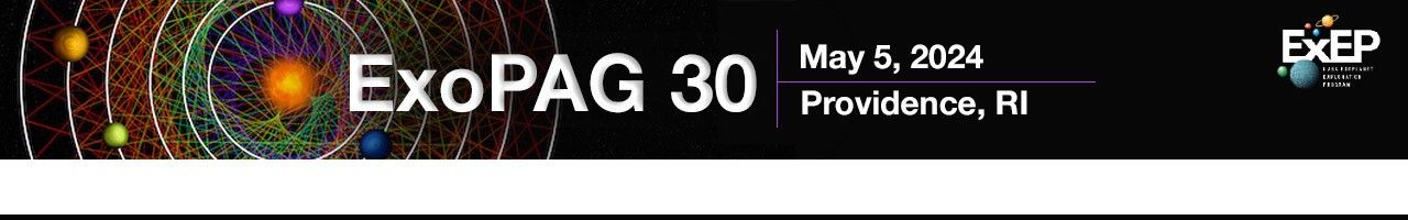 ExoPAG 30 banner