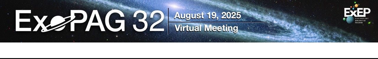 ExoPAG 32 banner graphic