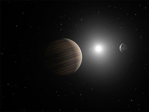 An animation explaining how the hybrid Lyot coronagraph works.