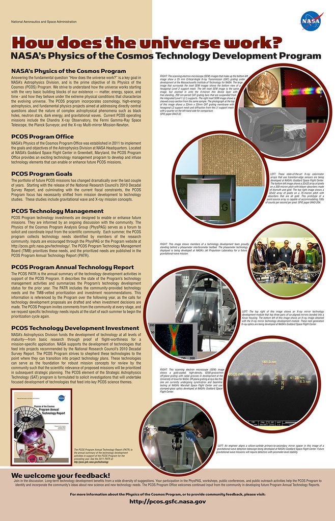 2012 Physics of the Cosmos (PhysCOS) SPIE poster