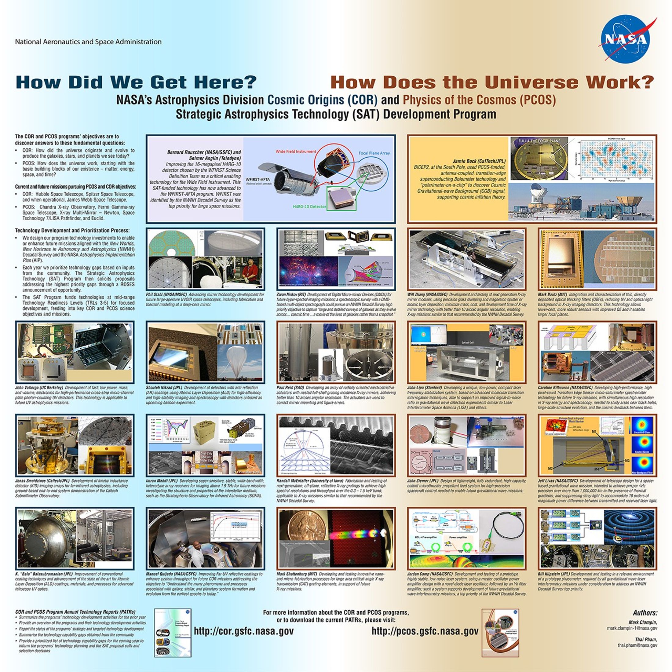 2014 Astrophysics Technology SPIE Poster