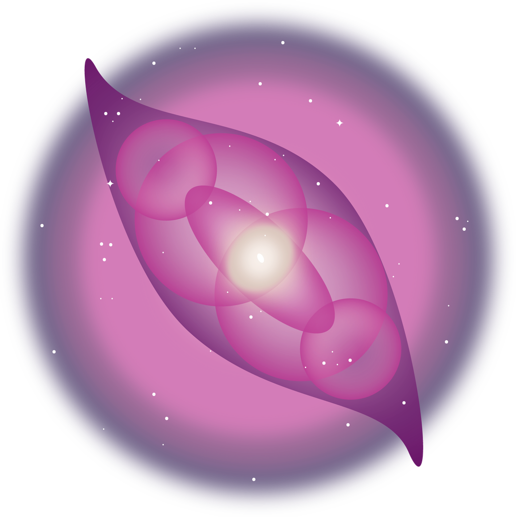 An illustration of a planetary nebula.