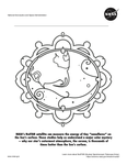 A coloring page for NASA's NuSTAR mission.