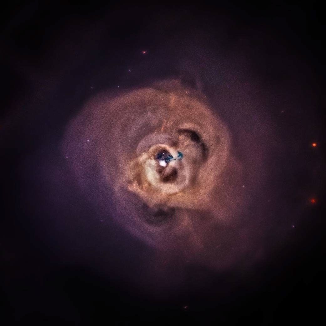 composite image of the Perseus Cluster