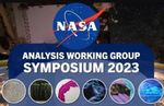 2023 Analysis Working Group Symposium flyer.