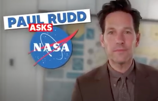 Paul Rudd Explores the Quantum Realm with NASA