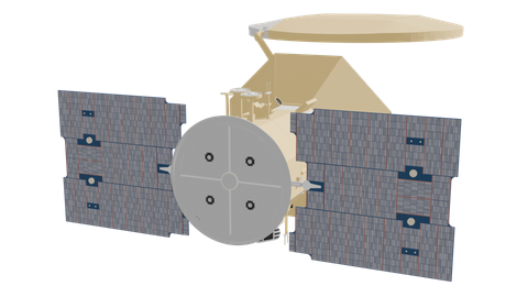 Aquarius (A), a 3D model from NASA/Christopher R. Meaney
