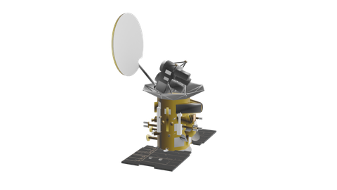 Aquarius (B), a 3D model from NASA/JPL/Eyes on the Solar System
