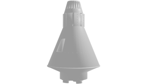 Atlas 9 (Faith 7), a 3D model from NASA/Michael D. Carbajal