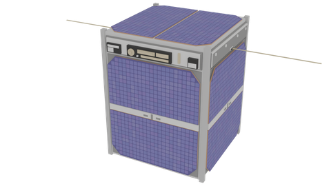 CubeSat – 1 RU Generic, a 3D model from NASA/Christopher R. Meaney
