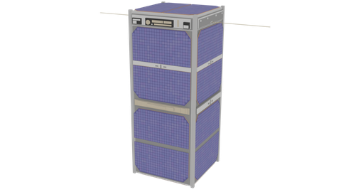 CubeSat – 2 RU Generic, a 3D model from NASA/Christopher R. Meaney