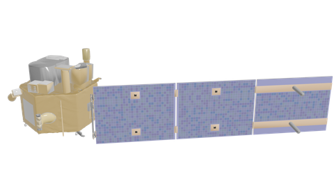 Earth Observing-1 (EO-1), a 3D model from NASA/Christian A. Lopez
