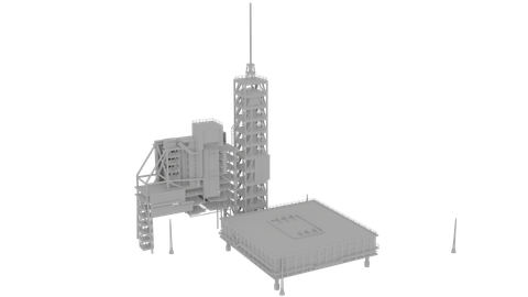 Gantry, a 3D model from NASA/Michael D. Carbajal