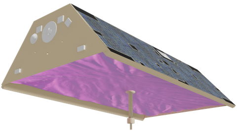 Gravity Recovery and Climate Experiment (GRACE) (B), a 3D model from NASA/Christopher M. Garcia
