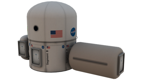 Habitat Demonstration Unit, a 3D model from NASA/LaRC/Advanced Concepts Lab