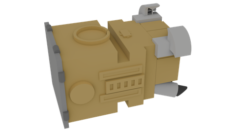 High Energy Transient Explorer, a 3D model from NASA/Christopher R. Meaney