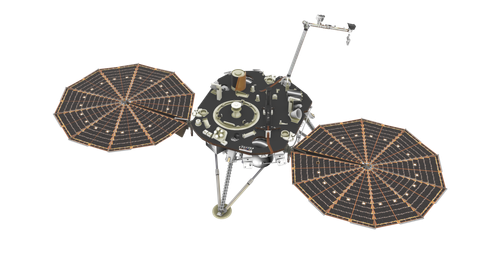 InSight Cruise Lander, a 3D model from NASA/Brian E. Kumanchik