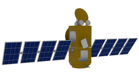 Jason 1, a 3D model from NASA/Christian A. Lopez