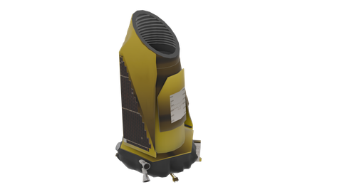 Kepler (A), a 3D model from NASA/Brian E. Kumanchik