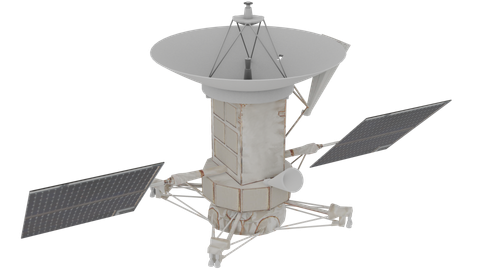 Magellan, a 3D model from NASA/Brian E. Kumanchik