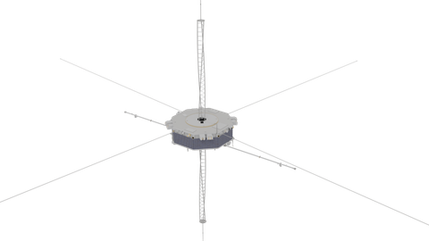 Magnetospheric Multiscale (MMS) (B), a 3D model from NASA/Christopher R. Meaney