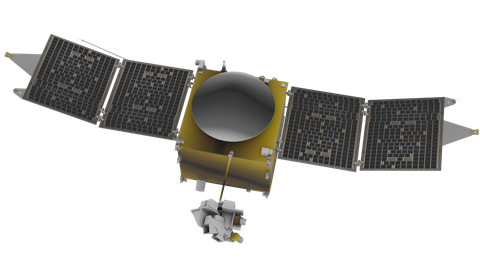 Mars Atmosphere and Volatile EvolutioN (MAVEN) (B), a 3D model from NASA/Brian E. Kumanchik