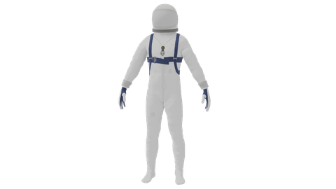 Mercury Spacesuit, a 3D model from NASA/Michael D. Carbajal
