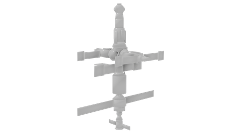 Mir, a 3D model from NASA/Goddard Space Flight Center