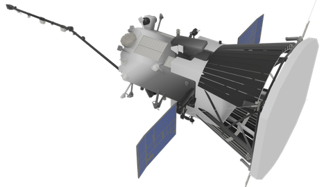 Parker Solar Probe, a 3D model from NASA/Matthew J. Garcia