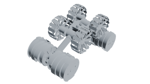 Regolith Advanced Surface Systems Operations Robot (RASSOR), a 3D model from NASA/Dewey L. Smith