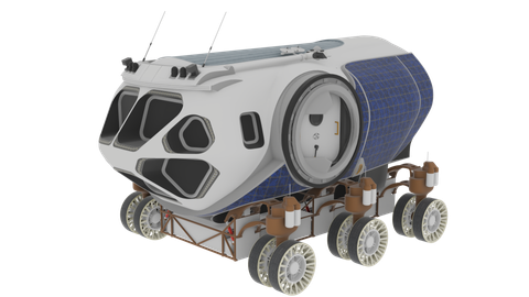 Space Exploration Vehicle, a 3D model from NASA/LaRC/Advanced Concepts Lab