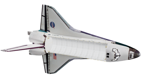 Space Shuttle (D), a 3D model from NASA/Johnson Space Center