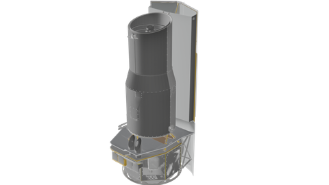 Spitzer Space Telescope, a 3D model from NASA/Janice C. Lee