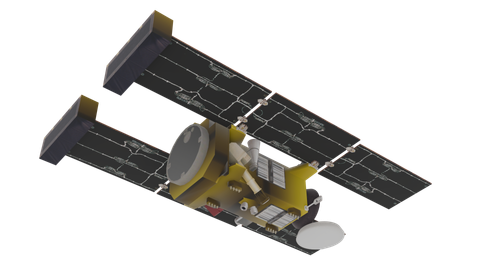 Stardust, a 3D model from NASA/Brian E. Kumanchik