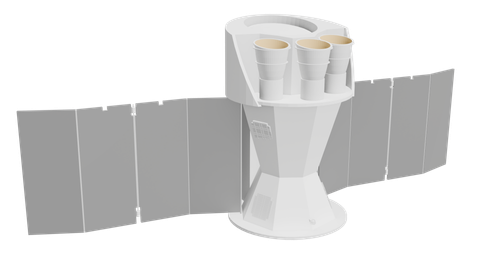Submillimeter Wave Astronomy Satellite (SWAS), a 3D model from NASA/Christopher R. Meaney