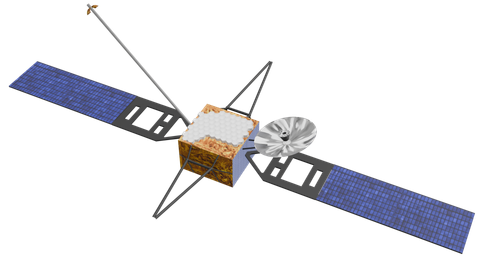 Tracking and Data Relay Satellites (TDRS) (C), a 3D model from NASA/Ames Research Center