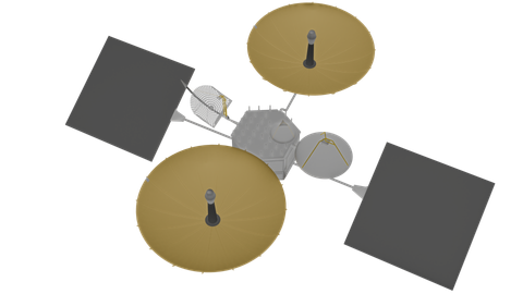 Tracking and Data Relay Satellites (TRDS) (E), a 3D model from NASA/Christopher R. Meaney