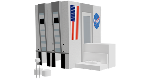 Vehicle Assembly Building (VAB), a 3D model from NASA/Michael D. Carbajal
