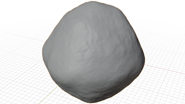 Asteroid 101955 Bennu 3D model by NASA