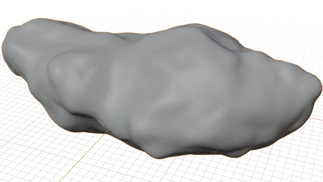 Asteroid 1620 Geographos 3D model by NASA