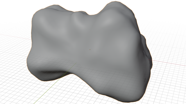 Asteroid 4486 Mithra 3D model by NASA