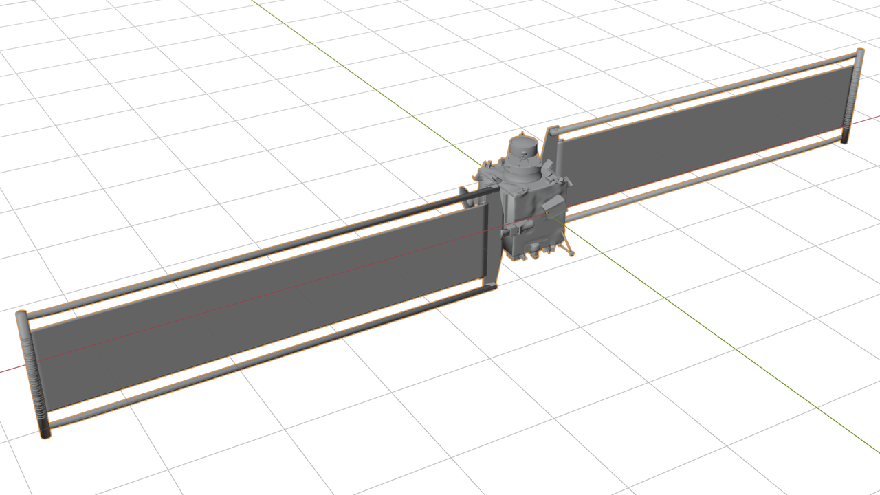 Double Asteroid Redirection Test (DART) 3D printable model by NASA